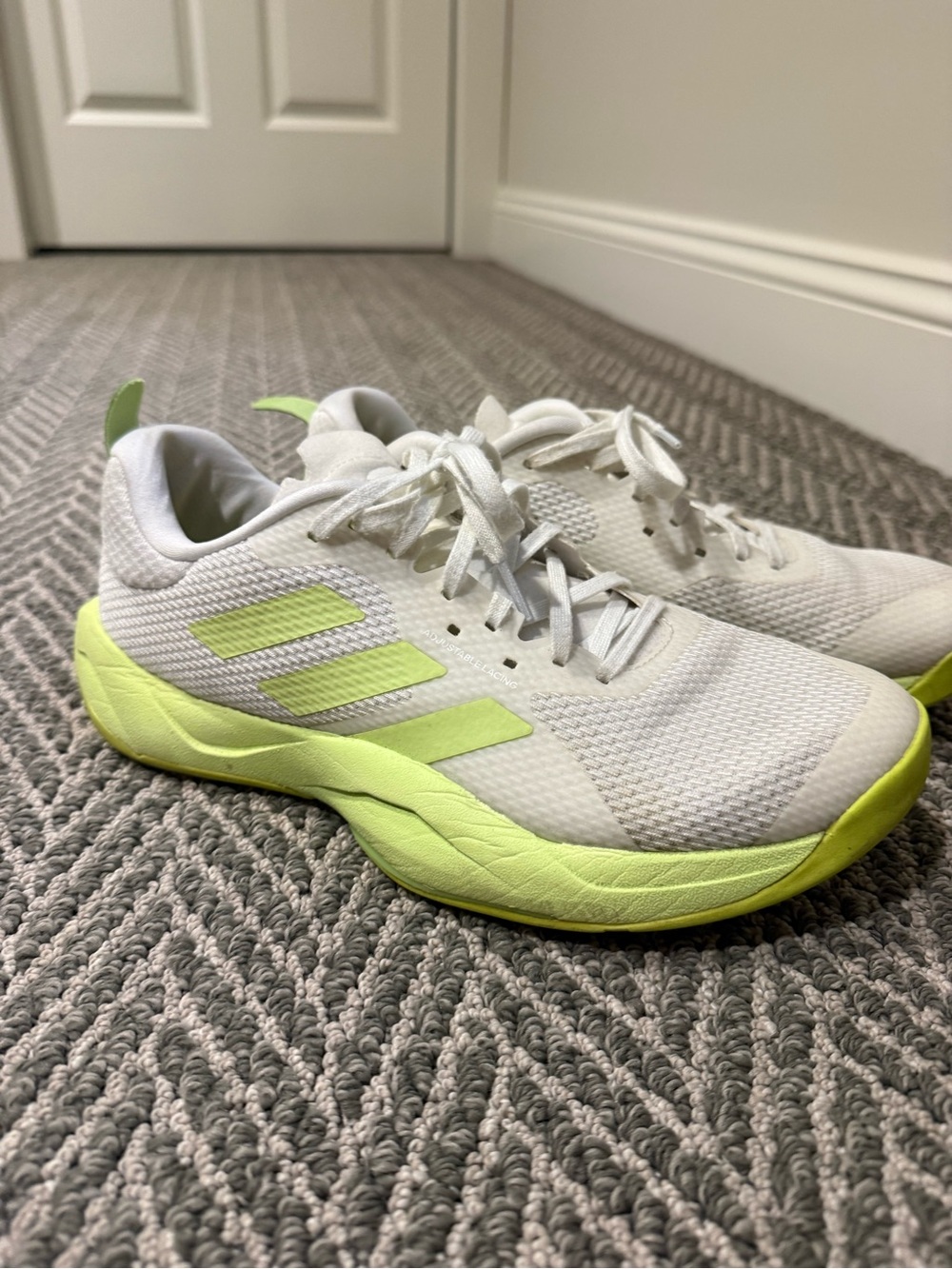 Adidas women’s training shoes size 8